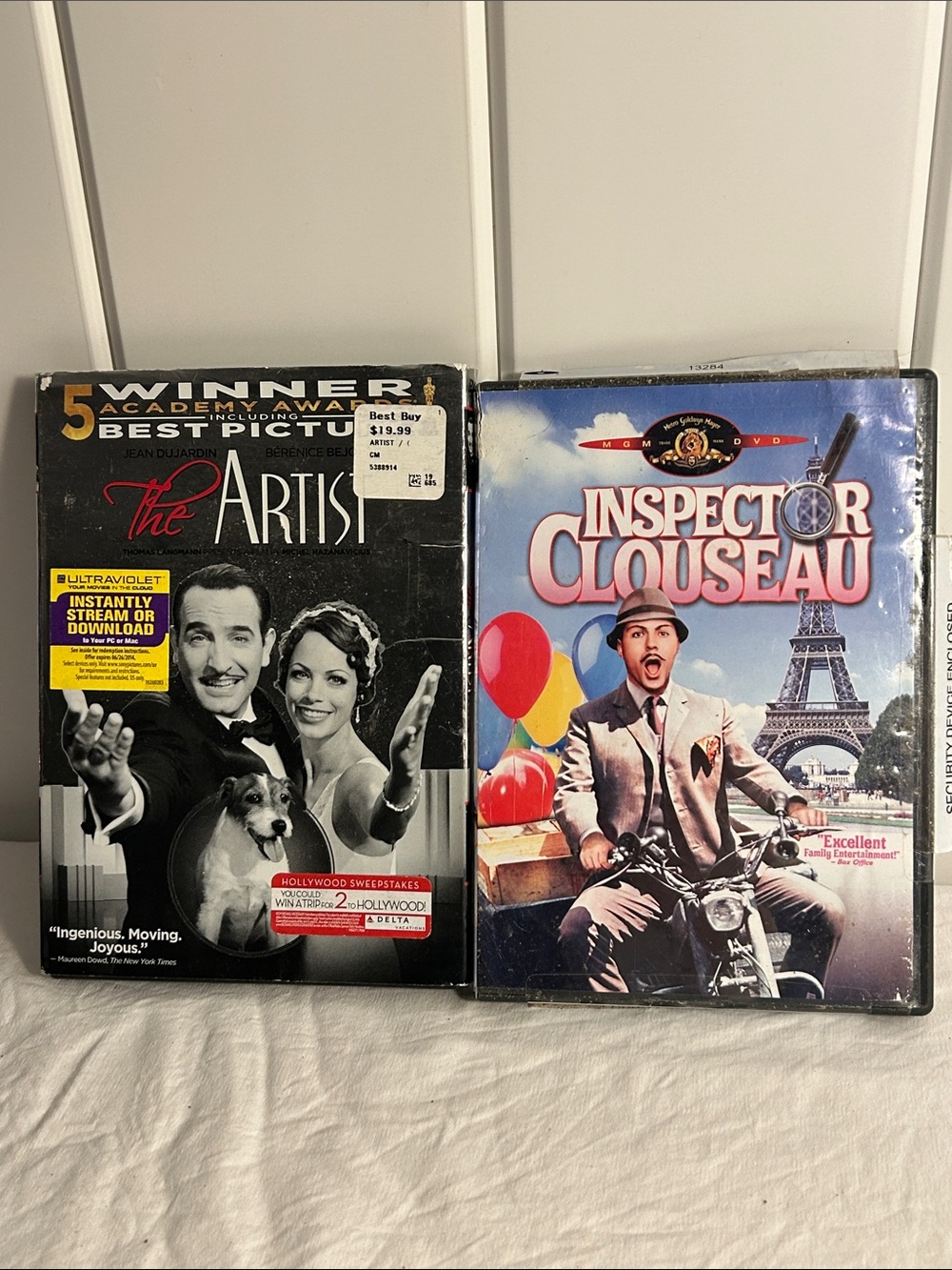 Inspector Clouseau and The Artist DVD Lot vintage Pink Panther movie